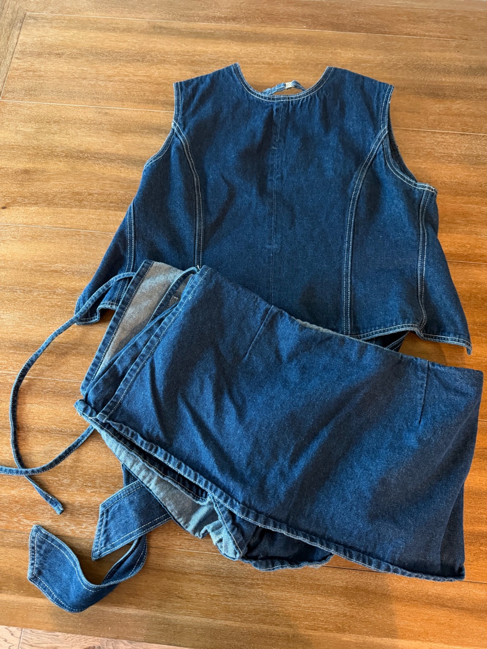 Lioness Women’s Navy Blue Relaxed Denim Set